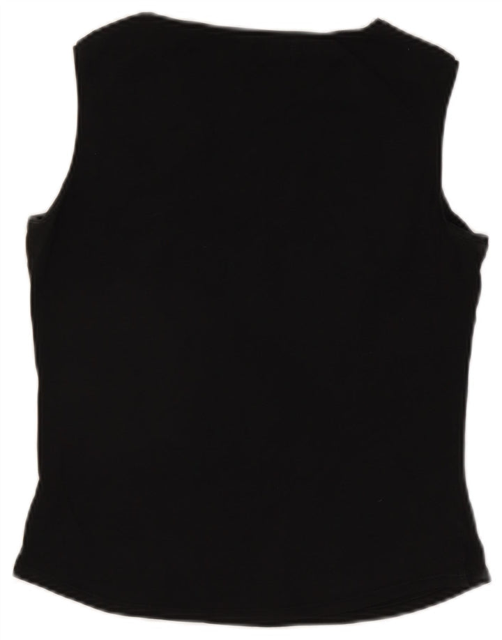 Henry Cottons Womens Vest Top IT 44 Medium Black
