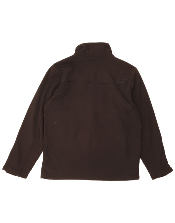 Reebok Boys Windbreaker Jacket 14-15 Years Large Black