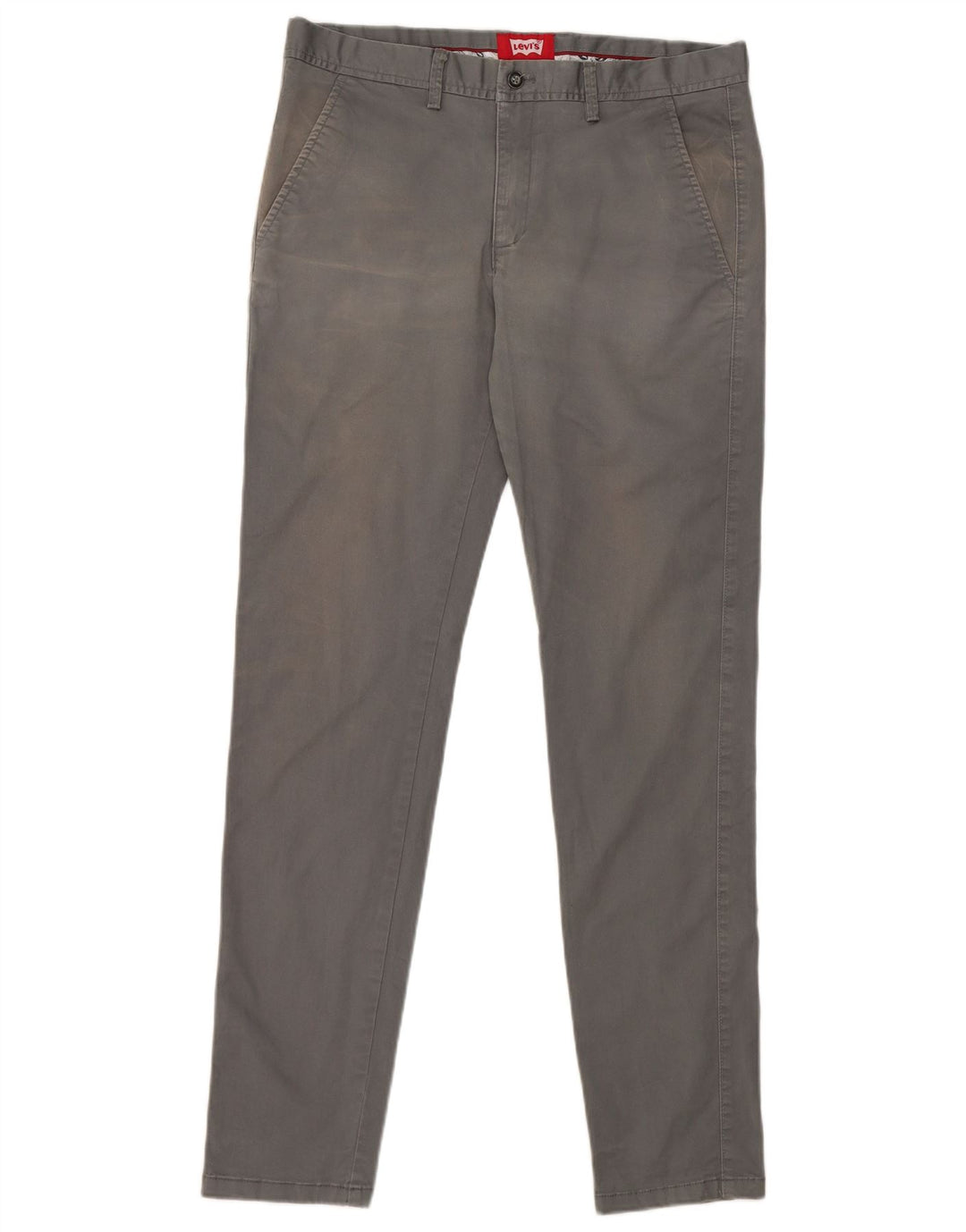 Levi's Mens Slim Chino Trousers W32 L30 Grey