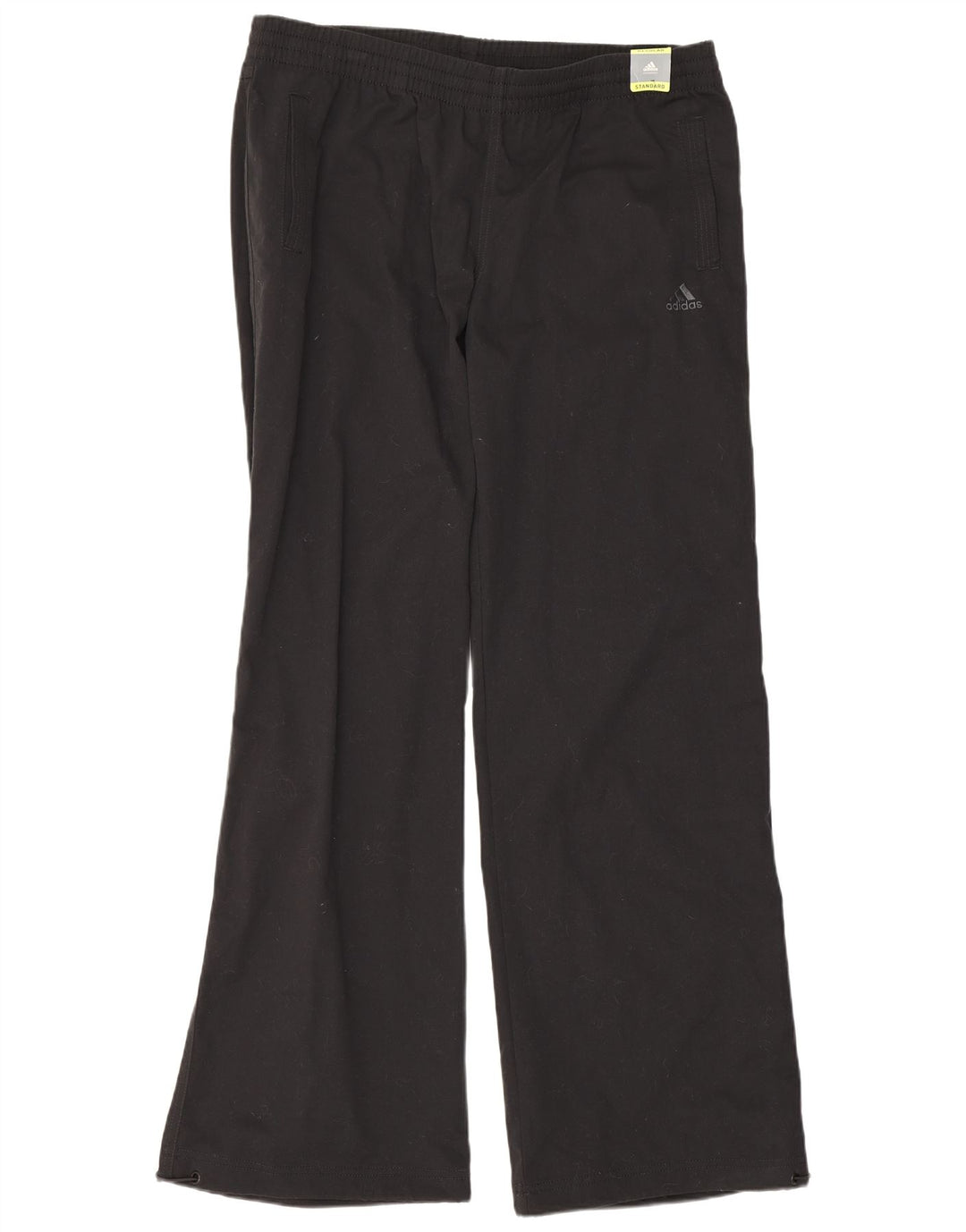 Adidas Womens Climalite Regular Bootcut Trousers UK 16 Large W34 L31 Black