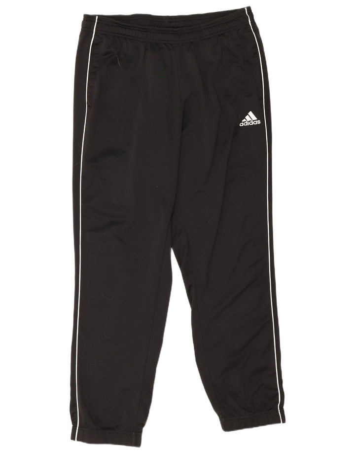 Adidas Mens Tracksuit Trousers Joggers XL  Black Polyester