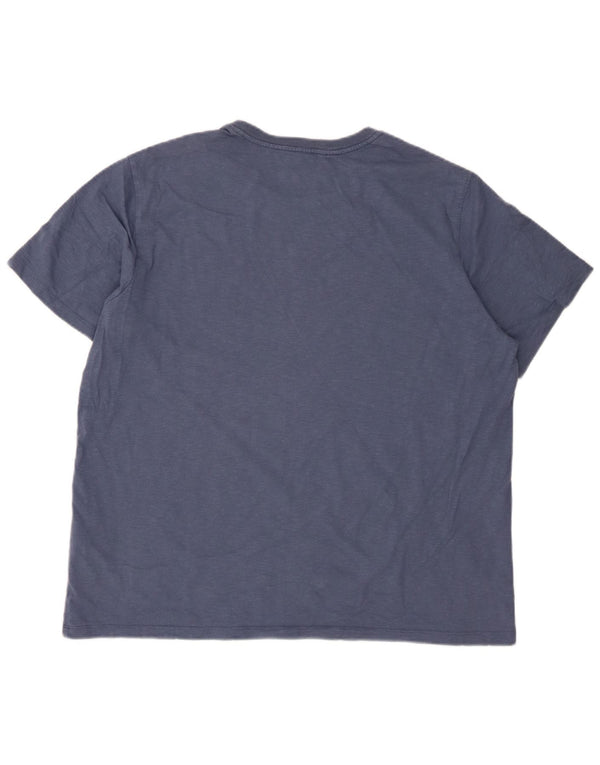 Levi's Mens Standard T-Shirt Top XL Navy Blue Flecked Cotton