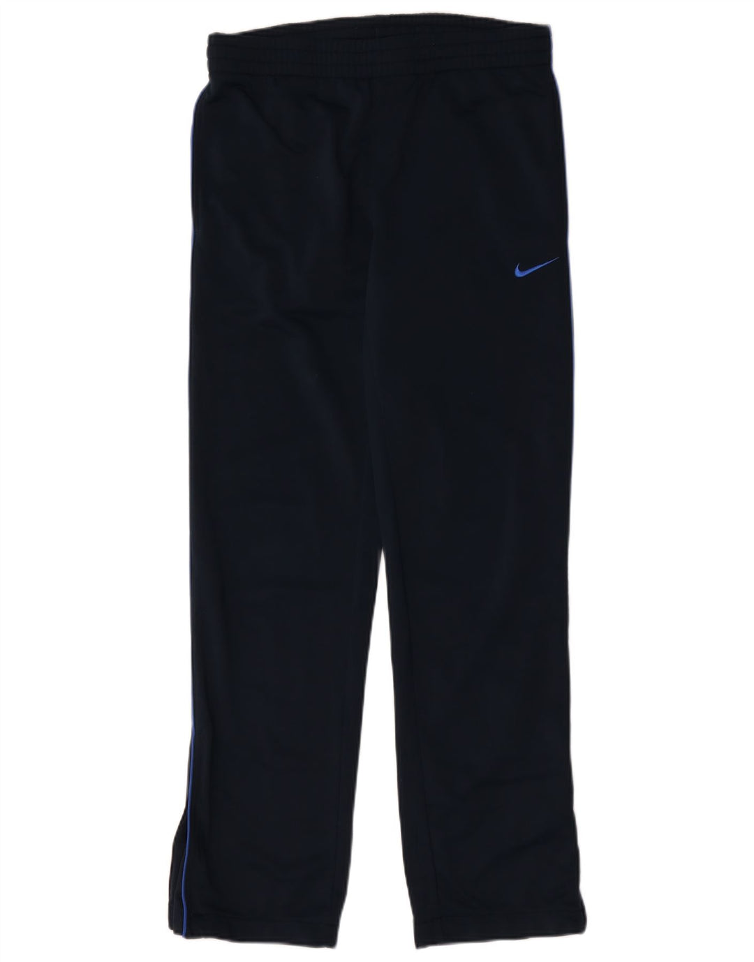 Nike Mens Tracksuit Trousers Medium Navy Blue Polyester