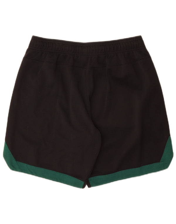 Adidas Mens Graphic Sport Shorts Large Black Colourblock Cotton