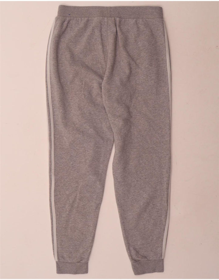 Adidas Mens Tracksuit Trousers Joggers Medium Grey Flecked Cotton
