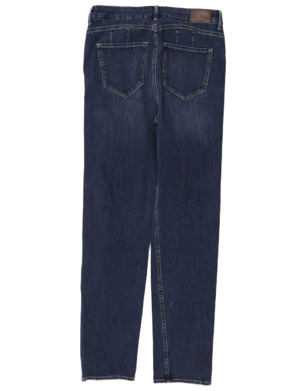 Marks & Spencer Womens Sienna Straight Jeans UK 14 Large W32 L31 Navy Blue