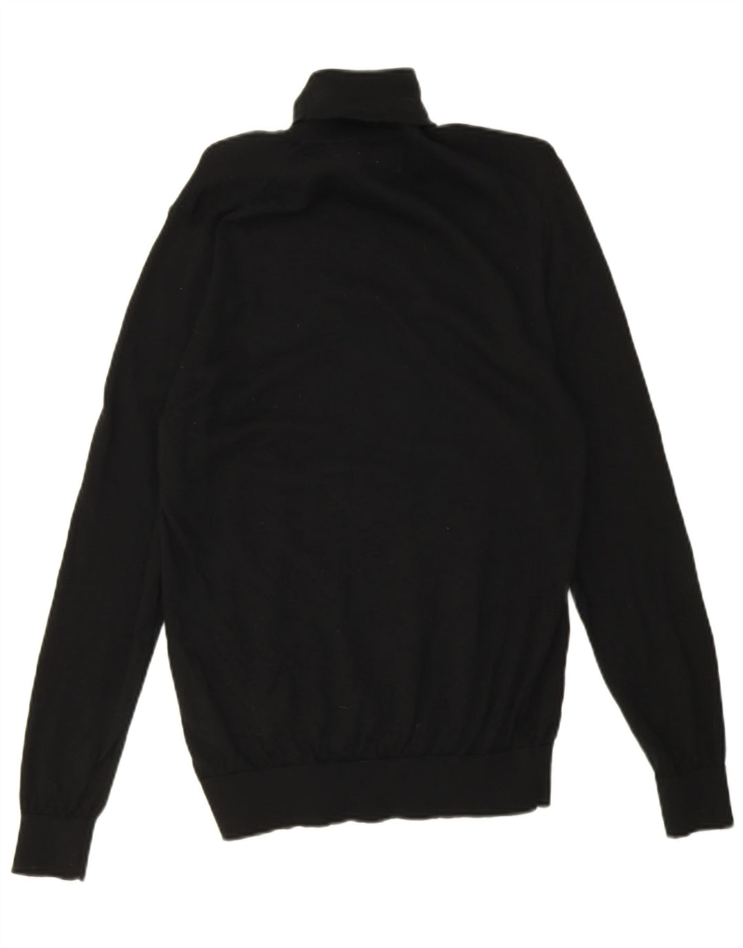 Marks & Spencer Mens Autograph Roll Neck Jumper Sweater Medium Black