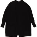 Marks & Spencer Womens Longline Oversized Cardigan Sweater UK 18 XL Black