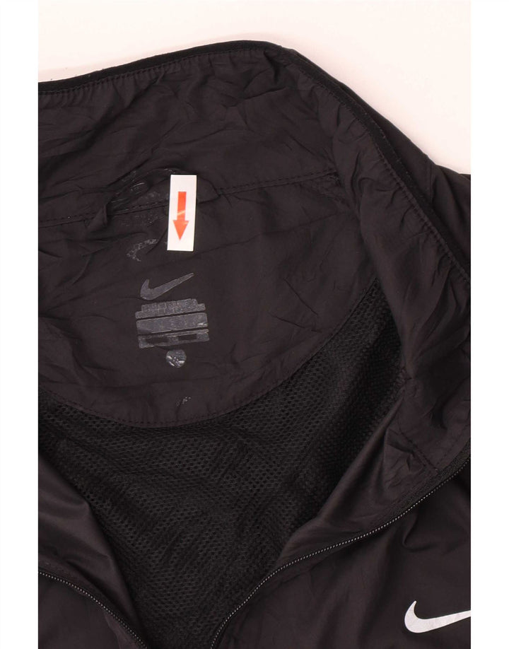 Nike Mens Tracksuit Top Jacket XL Black Polyester