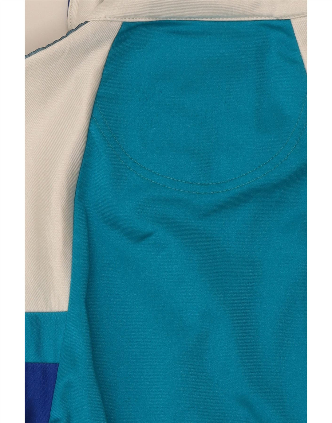 Asics Mens Graphic Tracksuit Top Jacket IT 44 XS Blue Colourblock