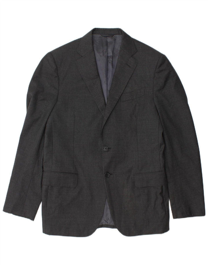 Ing Loro Piona & Co. Mens 2 Button Blazer Jacket IT 50 Large Grey