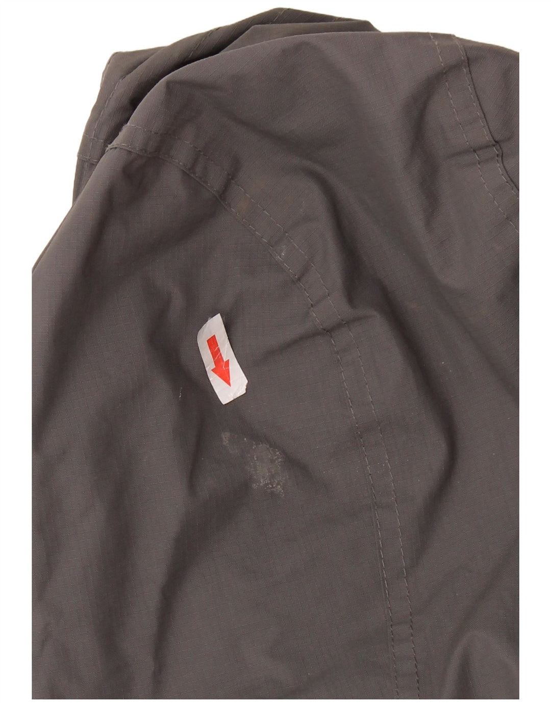 SUPERDRY Mens Hooded Windbreaker Jacket UK 38 Medium Grey Nylon