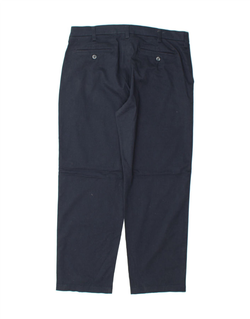 LEE Mens Relaxed Fit Chino Trousers W34 L30 Navy Blue Cotton Vintage Lee and Second-Hand Lee from Messina Hembry 