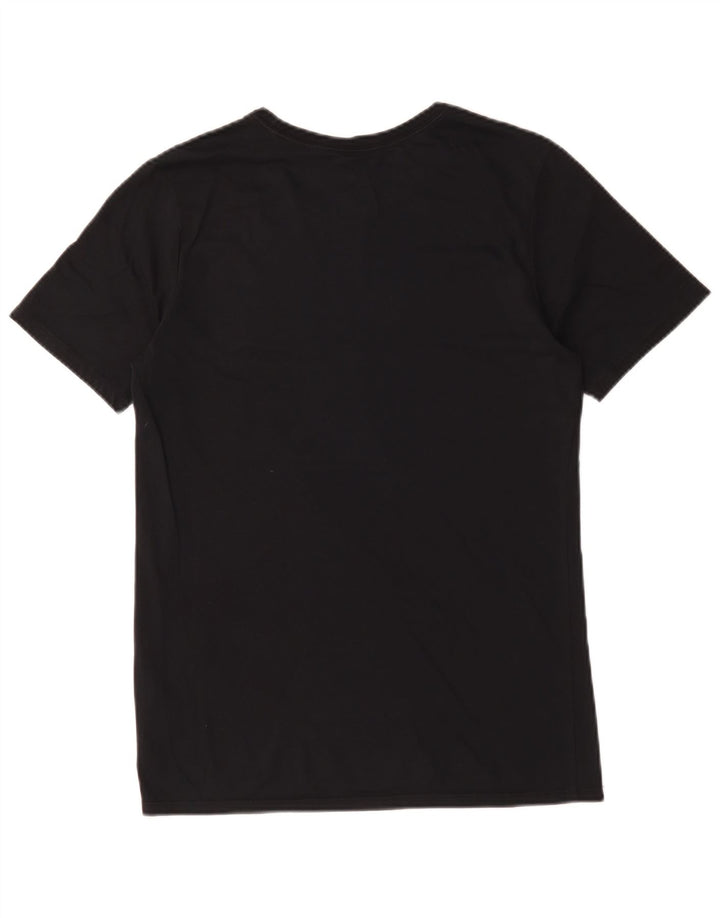 Jordan Mens Dri Fit Graphic T-Shirt Top Small Black Cotton
