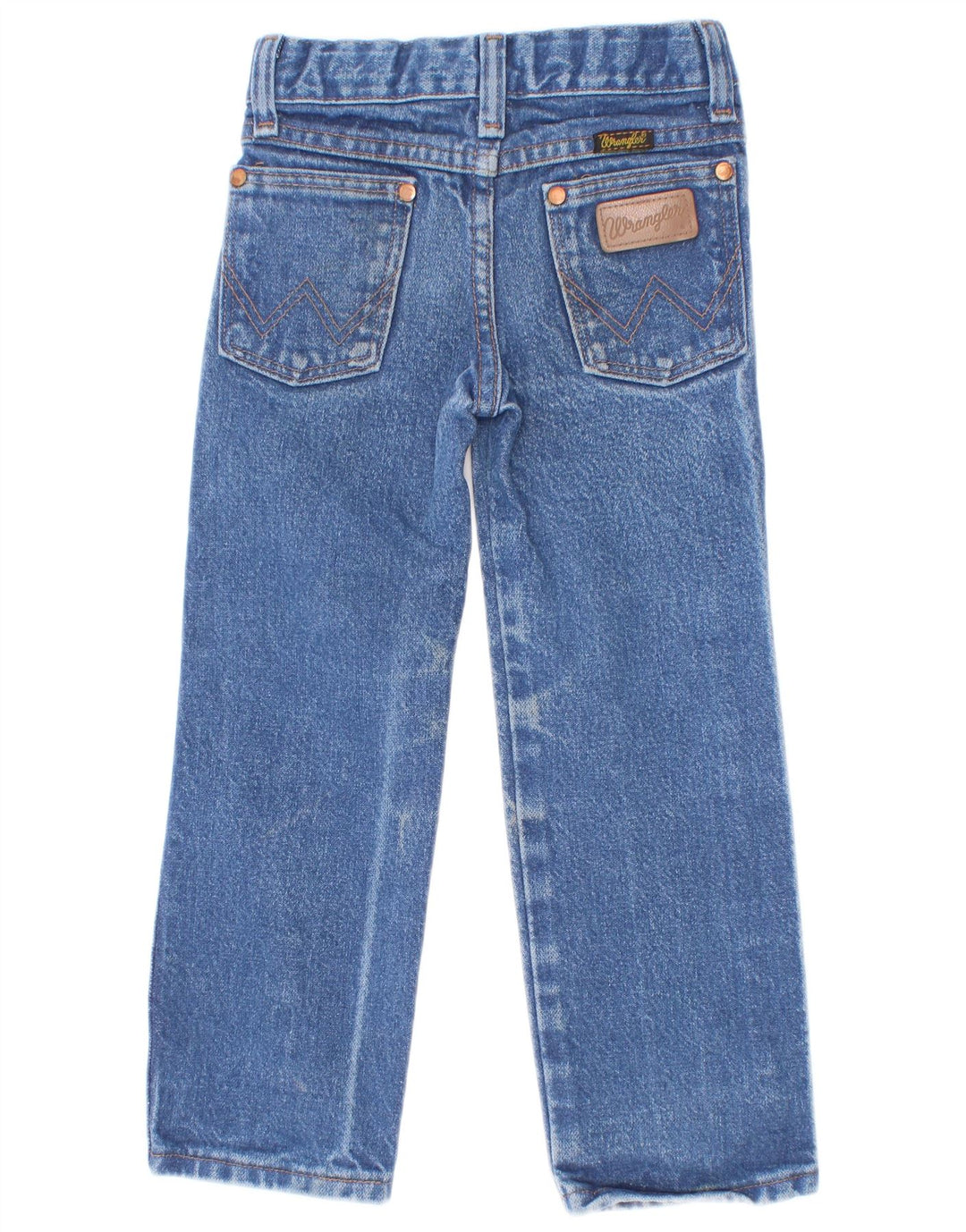 Wrangler Boys Slim Jeans 3-4 Years W20 L14 Blue Cotton