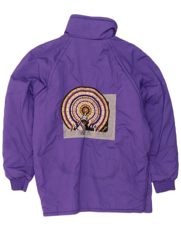 Sportalm Kitzbühel Womens Oversized Graphic Ski Jacket EU 38 Medium Purple
