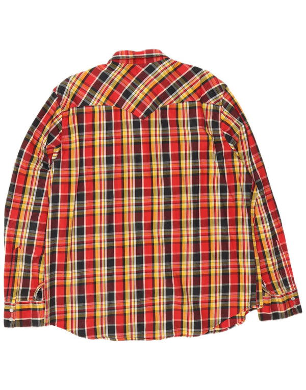 Levi's Mens Checked  Shirt 2XL Multicoloured Check Cotton