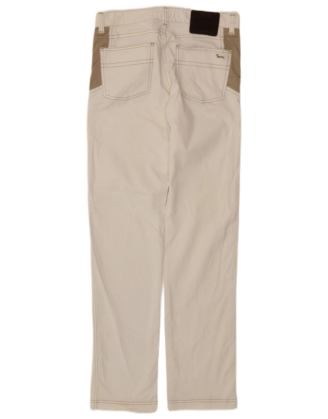 HARMONT & BLAINE Mens Casual Trousers IT 48 Medium W33 L34 White
