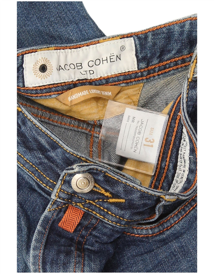 Jacob Cohen Womens Hand Made Slim Jeans W31 L28 Blue Cotton