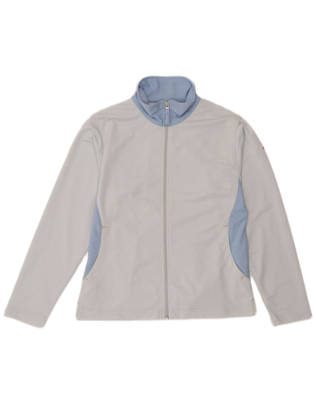 KAPPA Womens Tracksuit Top Jacket UK 16 Large Blue Colourblock Polyester