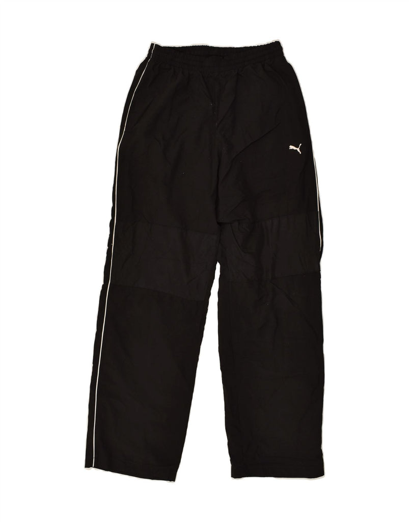 PUMA Boys Tracksuit Trousers 15-16 Years Black | Vintage Puma | Thrift | Second-Hand Puma | Used Clothing | Messina Hembry 