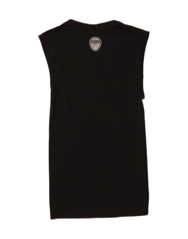 NIKE Womens Vest Top UK 18 XL Black Vintage Nike and Second-Hand Nike from Messina Hembry 