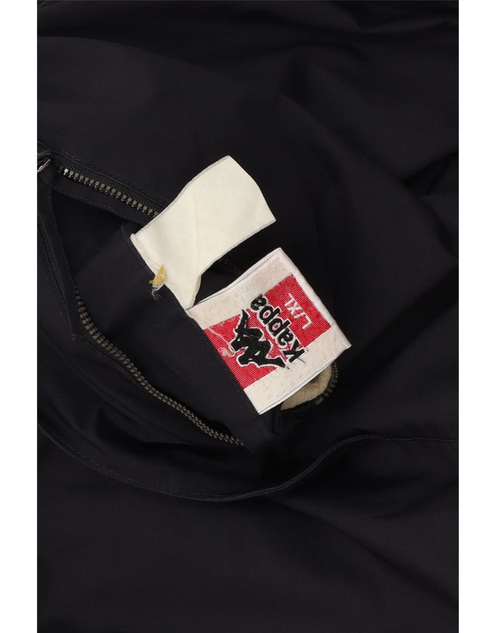 Kappa Mens Hooded Reversible Jacket UK 40 Large Navy Blue