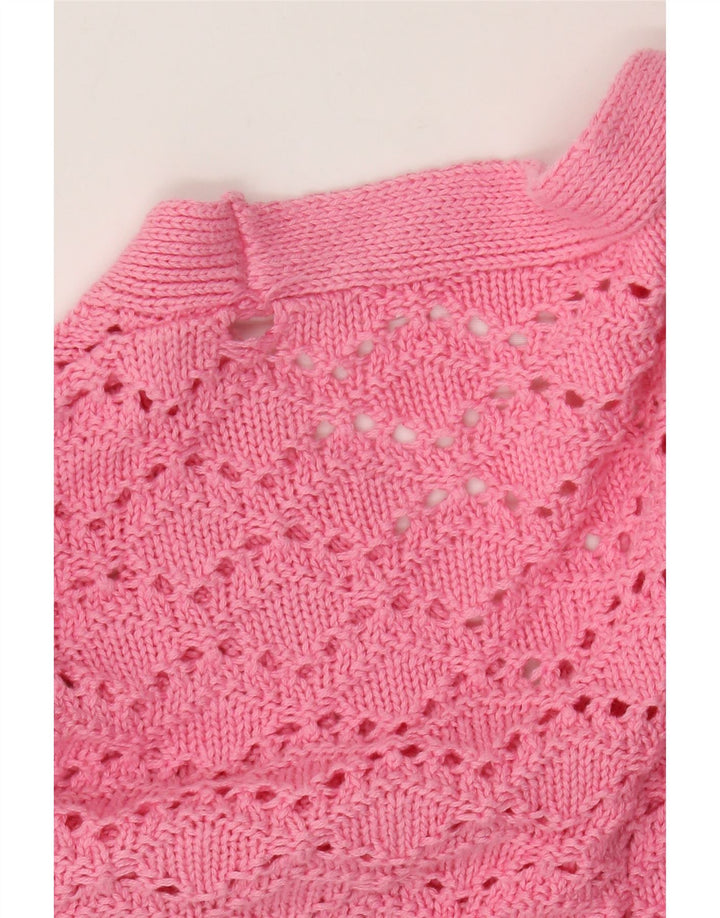 Zara Girls Cardigan Sweater 5-6 Years Pink