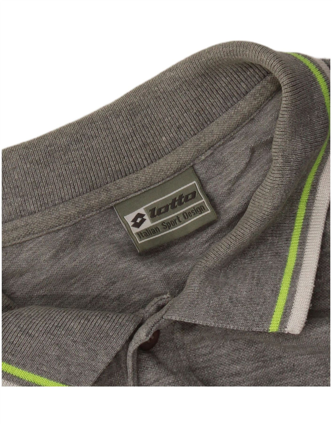 Lotto Mens Polo Shirt XL Grey