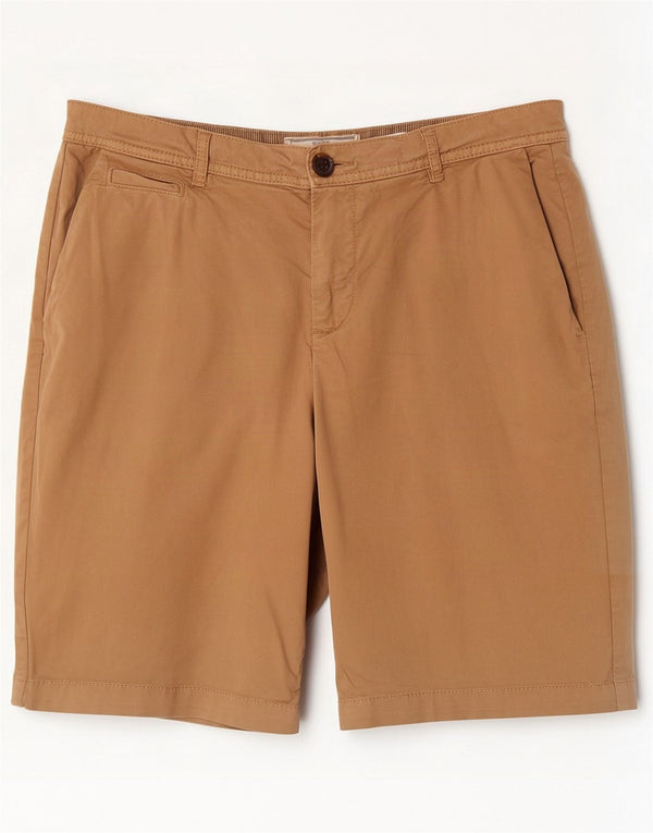 Fat Face Womens Chino Shorts UK 16 Large W34 Beige Cotton