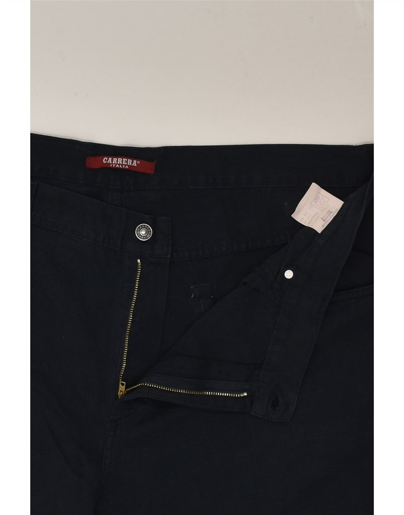 CARRERA Mens Slim Casual Trousers EU 54 2XL W44 L29 Navy Blue Cotton | Vintage Carrera | Thrift | Second-Hand Carrera | Used Clothing | Messina Hembry 