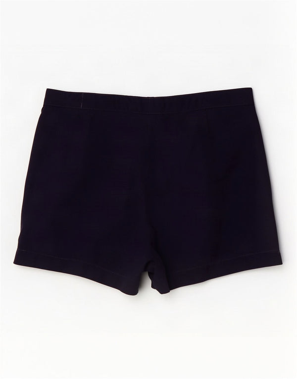 Fila Mens Casual Shorts IT 50 Large W34 Navy Blue Polyester