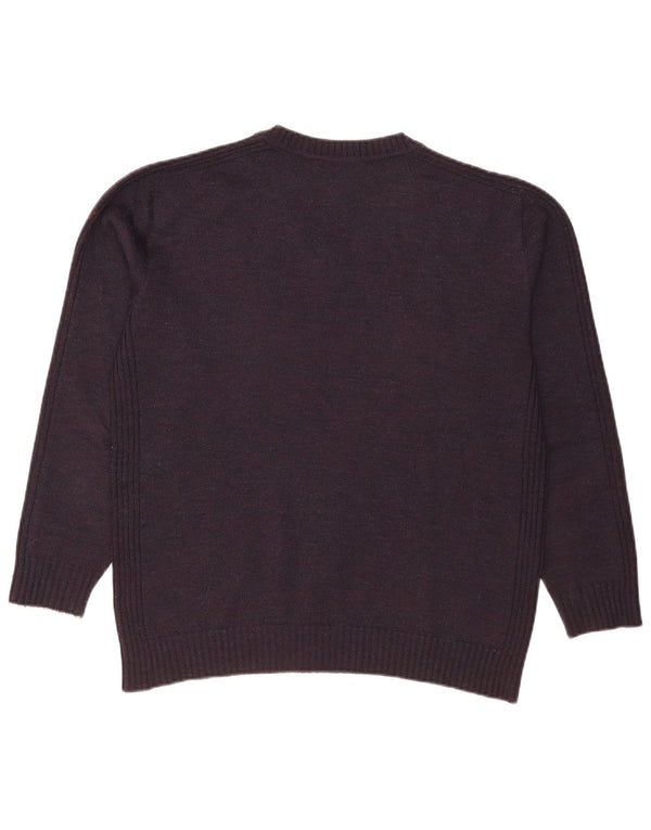Pierre Cardin Mens V-Neck Jumper Sweater XL Navy Blue