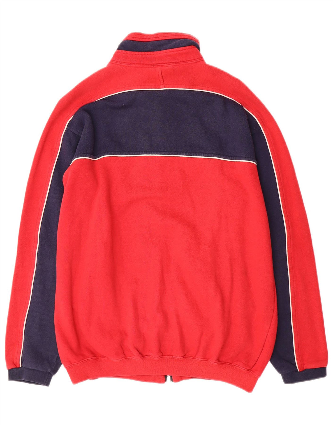 Champion Boys Tracksuit Top Jacket 13-14 Years Red Colourblock Cotton