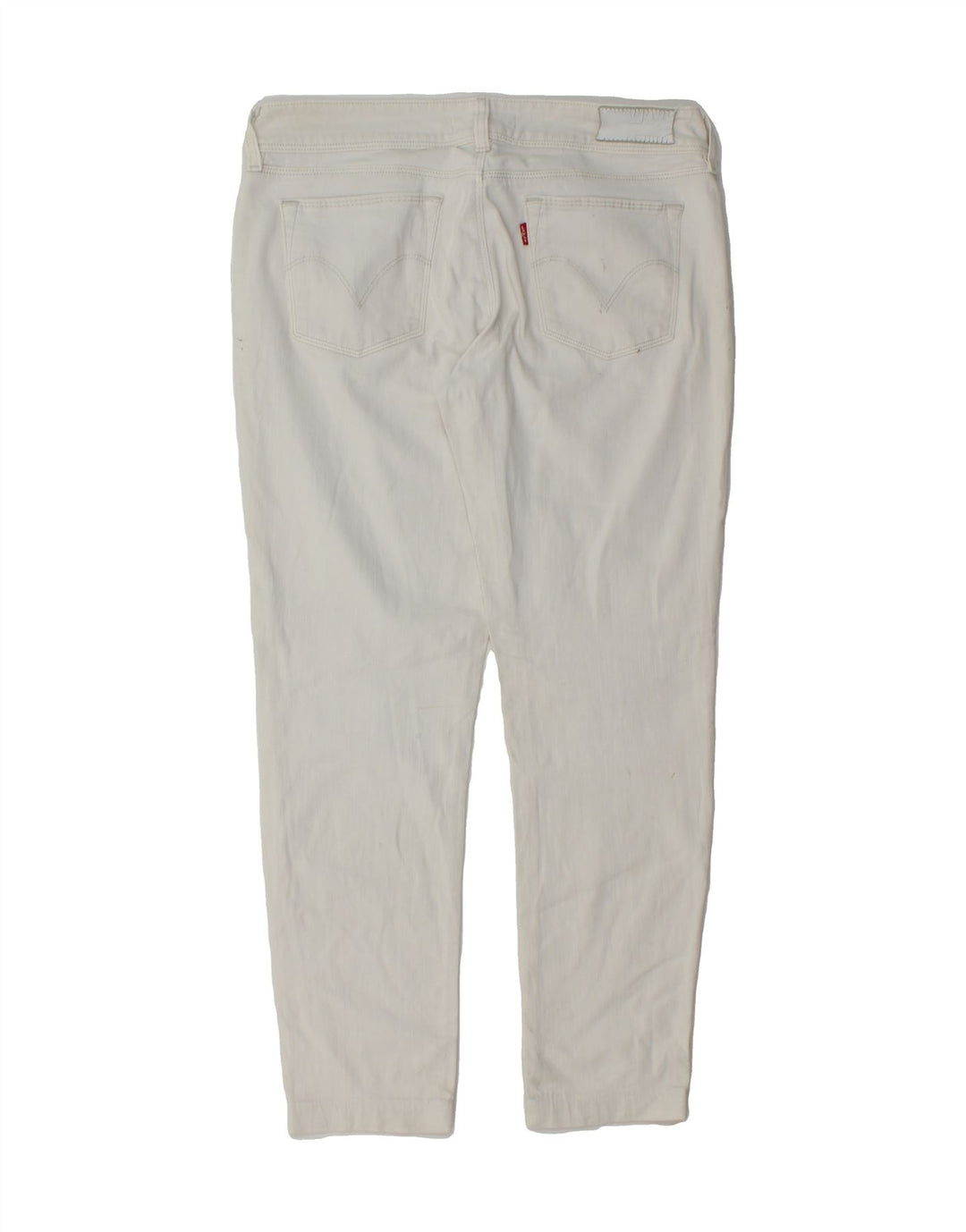 LEVI'S Womens 571 Jeans  W32 L27 White Vintage Levi's and Second-Hand Levi's from Messina Hembry 