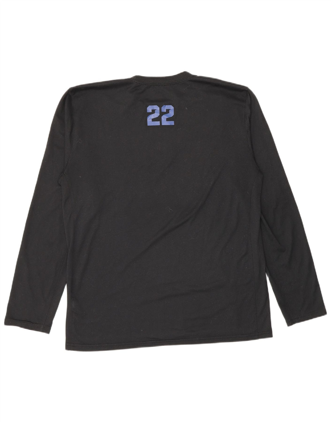 Nike Mens Wildcats Graphic Top Long Sleeve Large Black Polyester