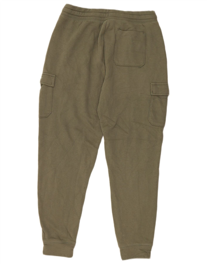 Gap Mens Cargo Tracksuit Trousers Joggers Medium  Khaki Cotton