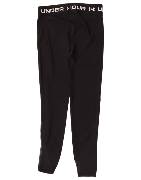 Under Armour Girls Graphic Leggings 12-13 Years Black Polyamide