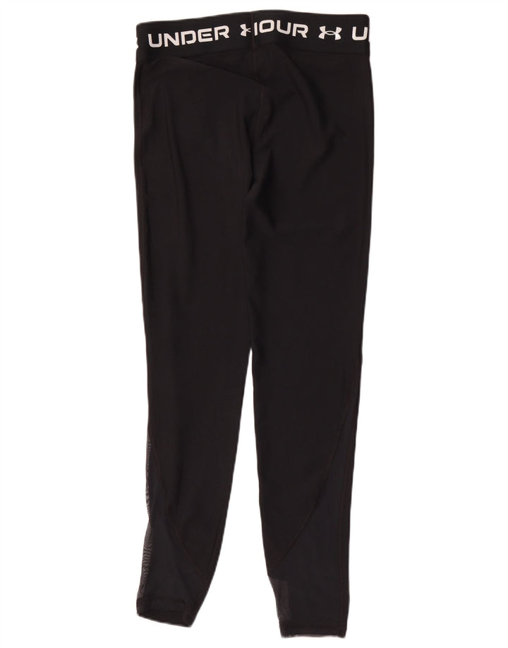 Under Armour Girls Graphic Leggings 12-13 Years Black Polyamide