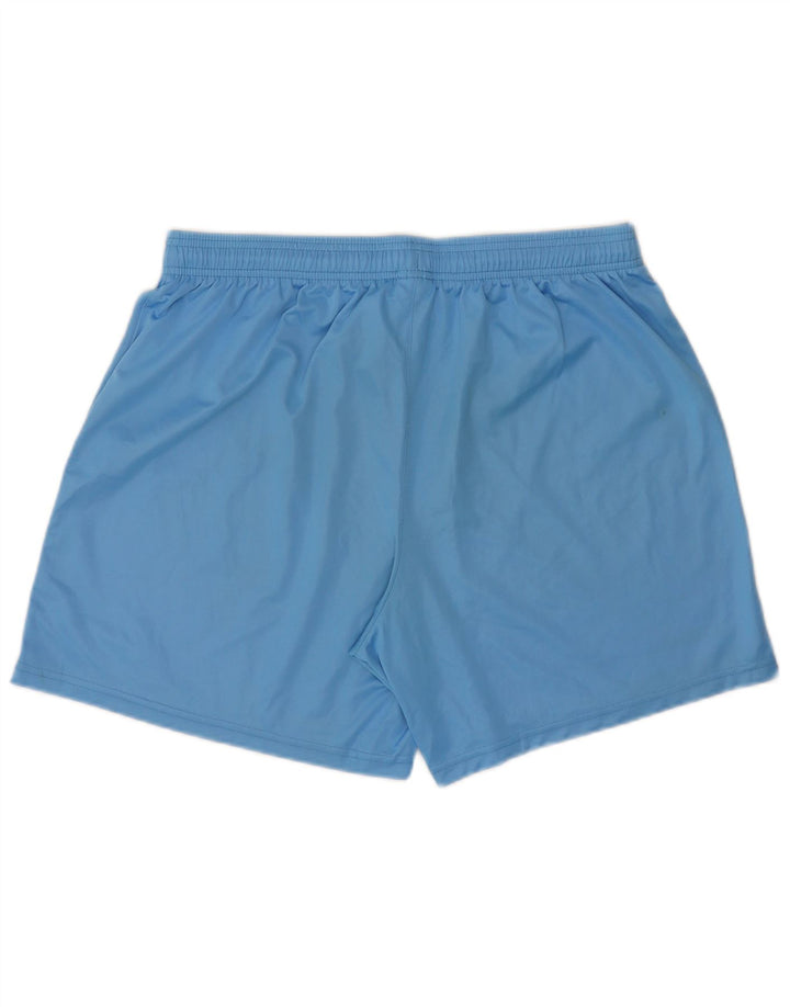 Nike Womens Dri Fit Sport Shorts UK 18 XL  Blue Polyester