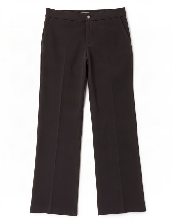 Calvin Klein Womens Straight Suit Trousers US 6 Medium W32 L32 Black