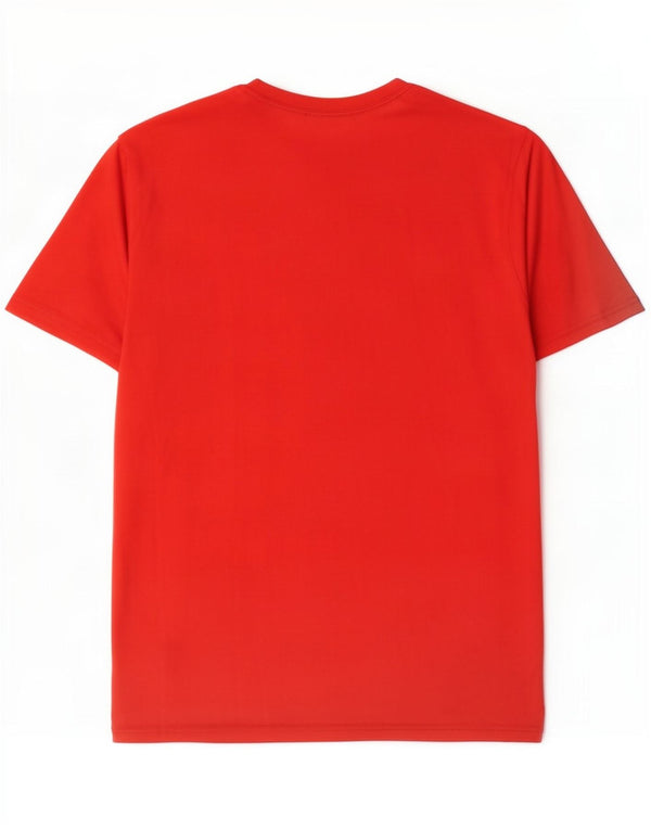 Nike Mens Dri Fit Graphic T-Shirt Top Medium Red Polyester