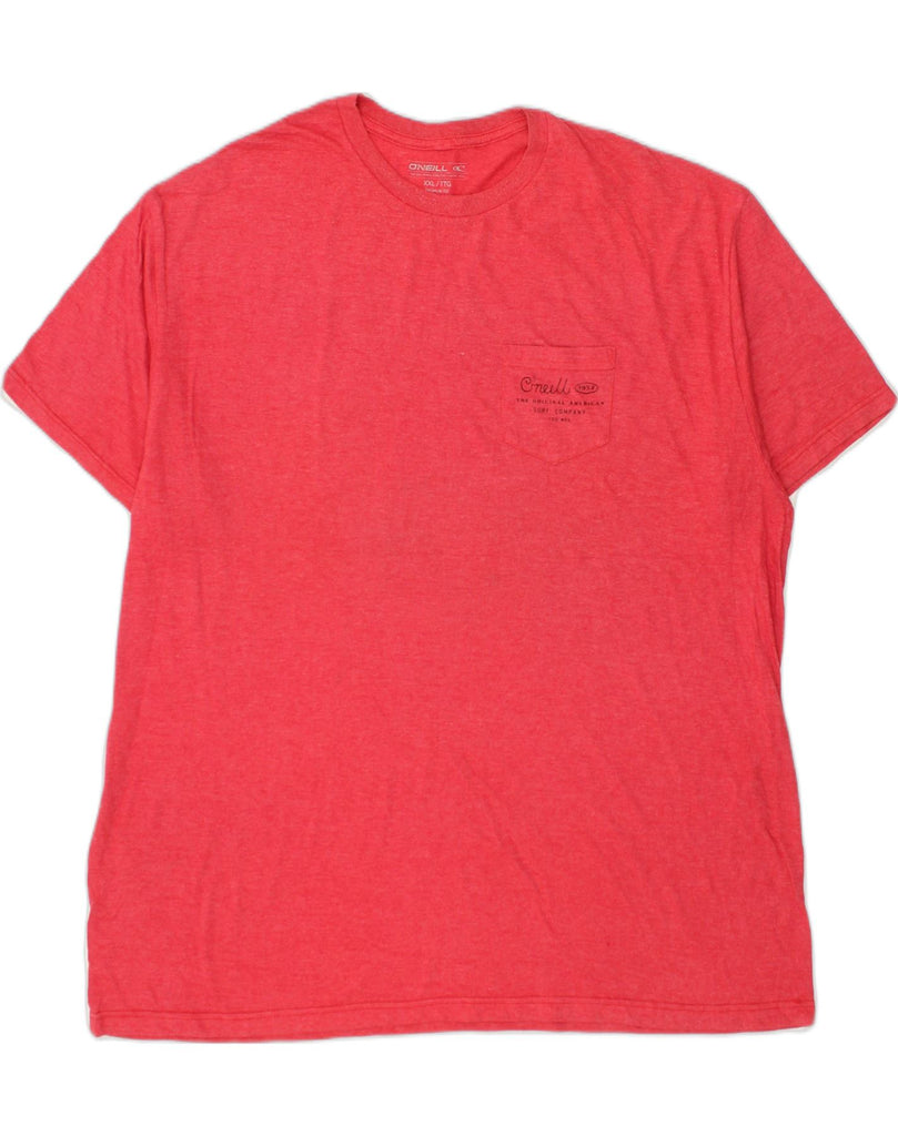 O'NEILL Mens Premium Fit T-Shirt Top 2XL Red Cotton | Vintage O'Neill | Thrift | Second-Hand O'Neill | Used Clothing | Messina Hembry 