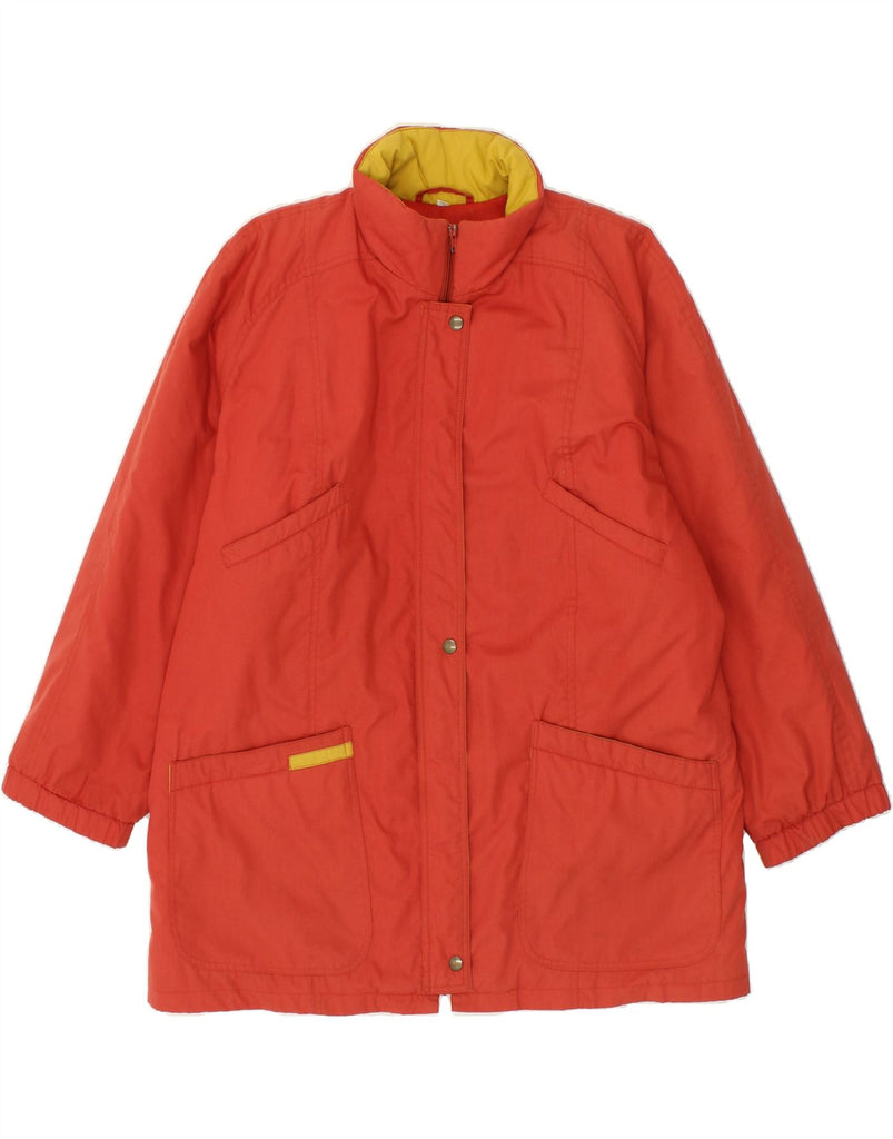 C&A Womens Windbreaker Coat EU 42 Large Red Polyester Vintage C&A and Second-Hand C&A from Messina Hembry 