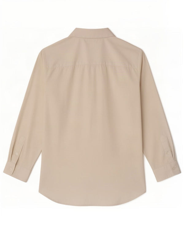 Zara Womens 3/4 Sleeve Pullover Shirt UK 10 Small White