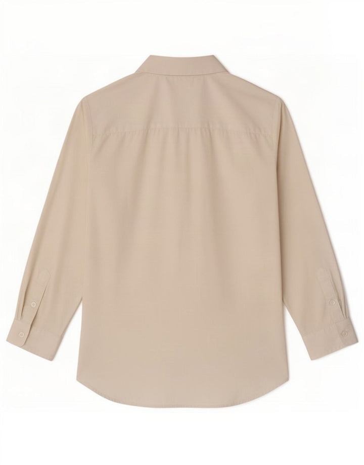 Zara Womens 3/4 Sleeve Pullover Shirt UK 10 Small White