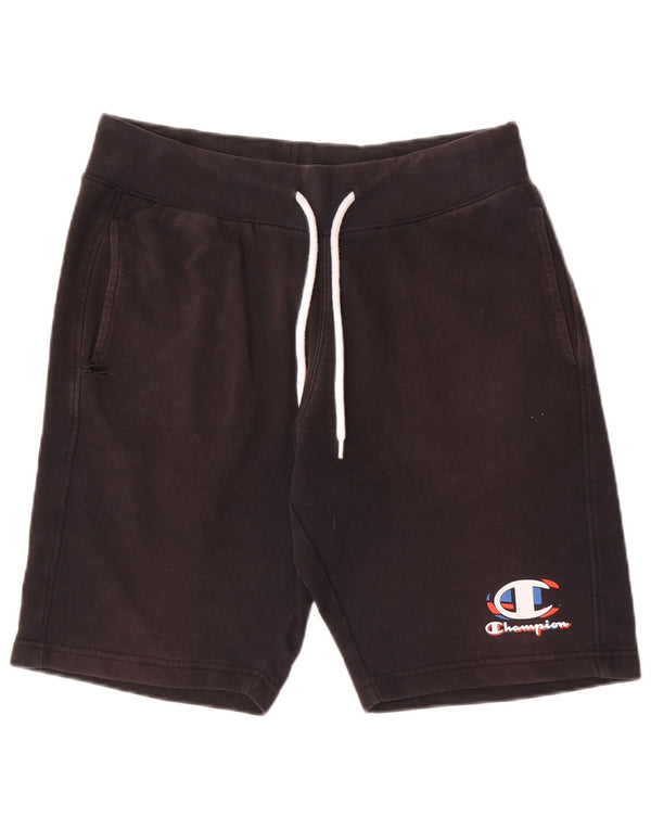 Champion Mens Sport Shorts Medium Black Cotton
