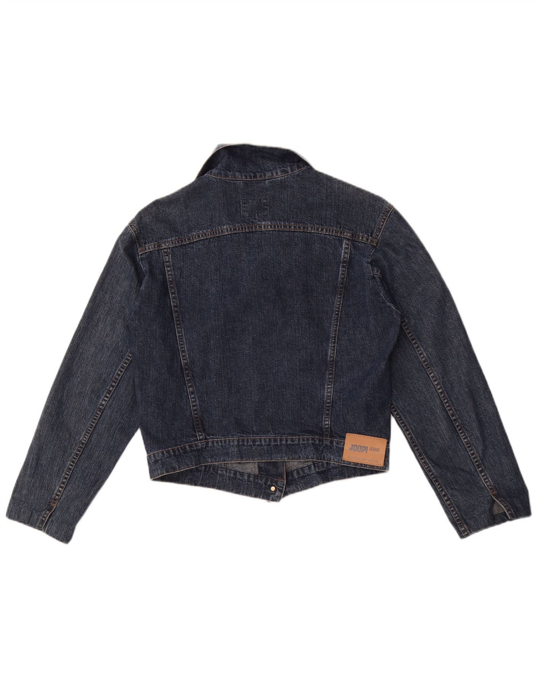 Joop Womens Crop Denim Jacket IT 40 Small Blue Cotton