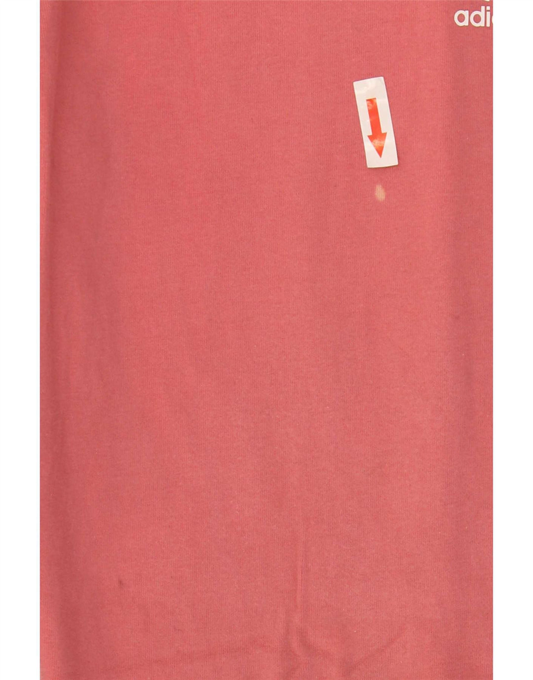 Adidas Womens Leggings UK 12 Medium Pink Cotton