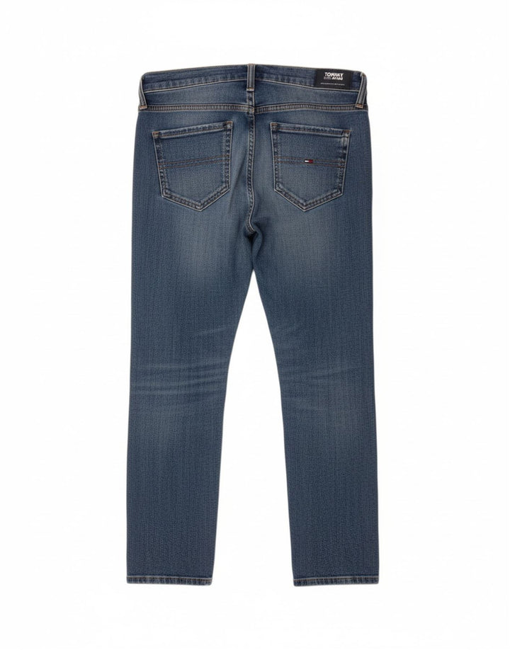 TOMMY HILFIGER Womens Mid Rise Slim Jeans US 7/8 Medium W26 L26 Blue Vintage Tommy Hilfiger and Second-Hand Tommy Hilfiger from Messina Hembry 